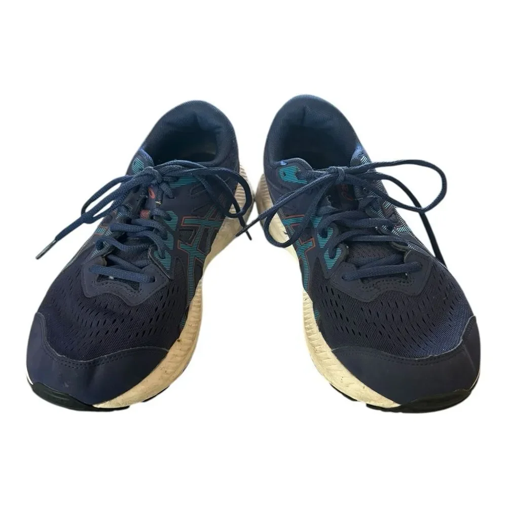 ASICS Men's Gel-Contend 8 Navy Running Shoes Sneakers 8.5 EW Extra Wide
